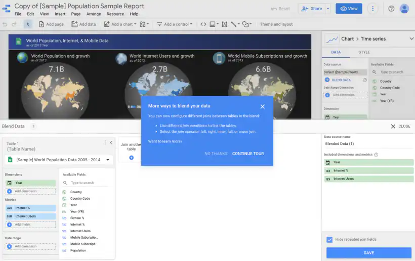 Google Data Studio Tutorial for Beginners Guided tour - Google Data Studio Tutorial For Beginners