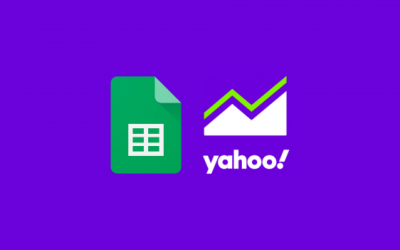 How To Import Yahoo Finance Data Into Google Sheets
