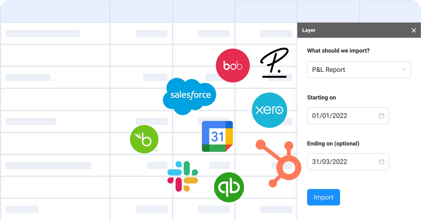 Salesforce Layer Integration